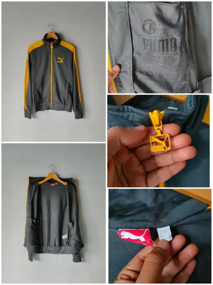 Jaket tracktop puma original second no mines