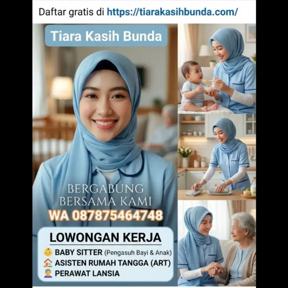 Ready Job: Baby Sitter ART & Perawat Lansia Terpercaya - Terakreditasi