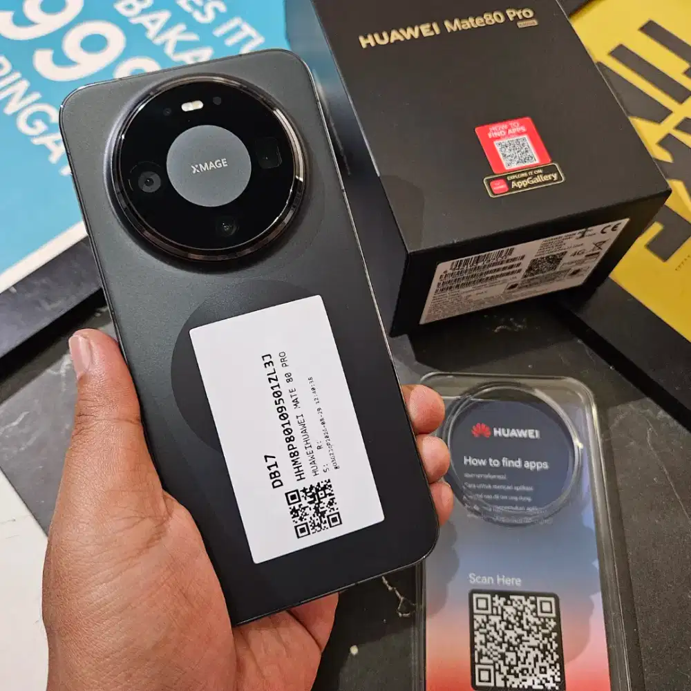Huawei Mate 80 Pro 16/512GB With box Bergaransi Normal No Minus