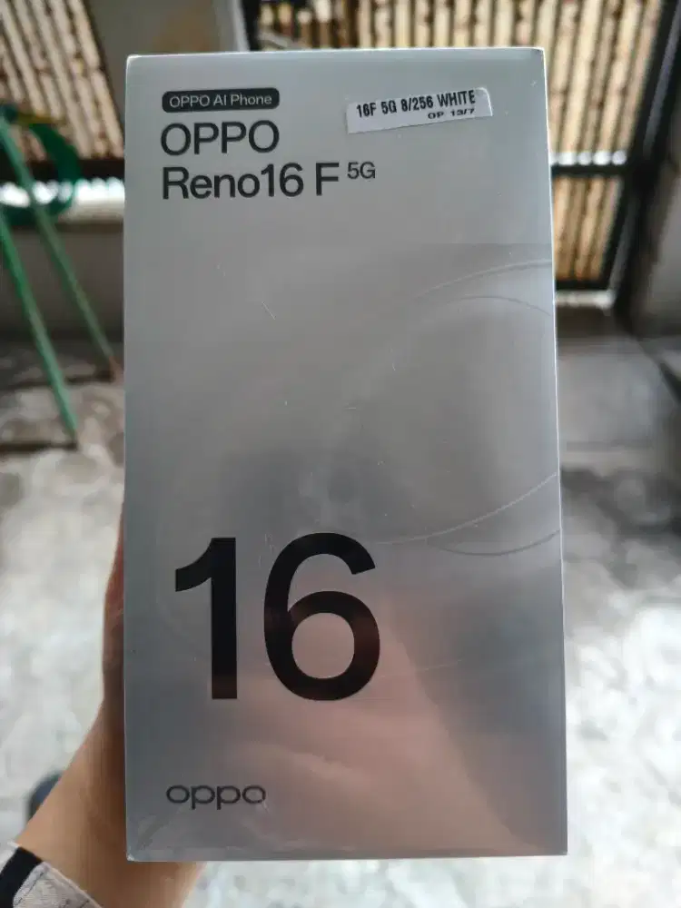 OPPO RENO 16F BEKAS RASA BARU