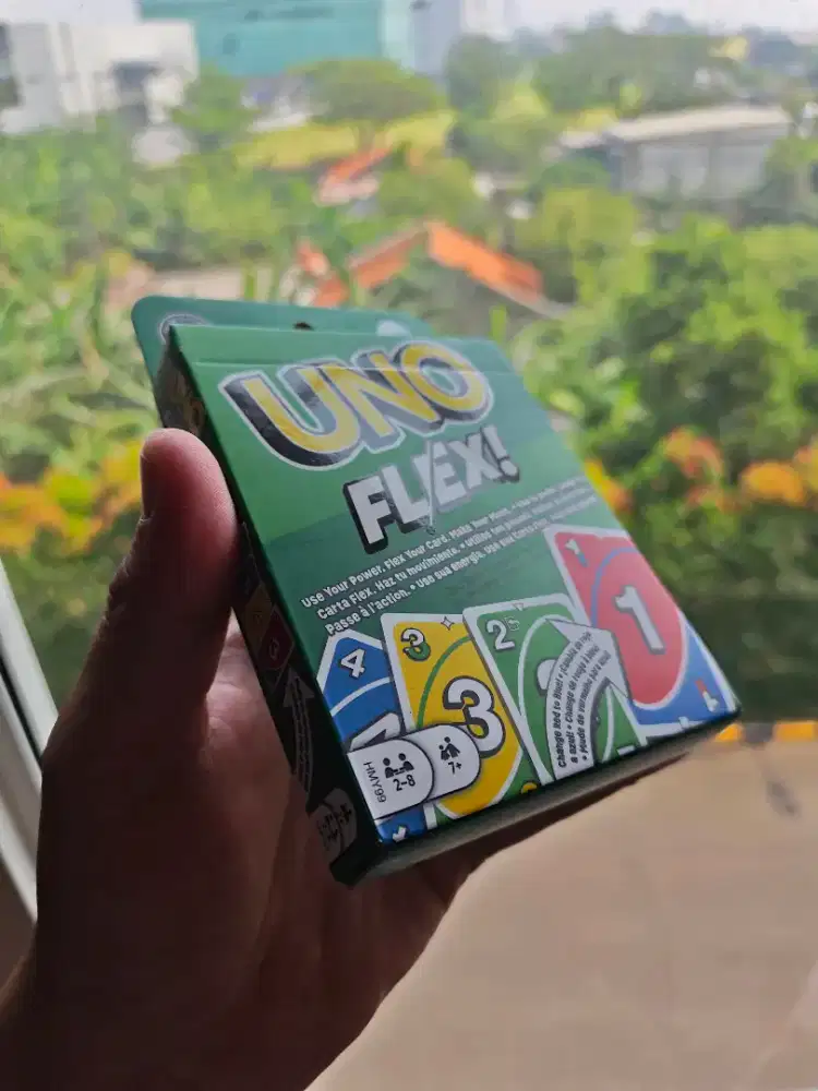 Card Games Kartu Uno Flex Ori Mattel