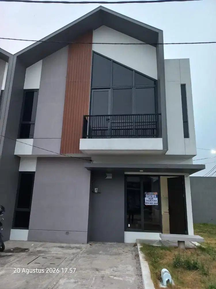 Disewakan rumah baru di cluster tera damai bekasi
