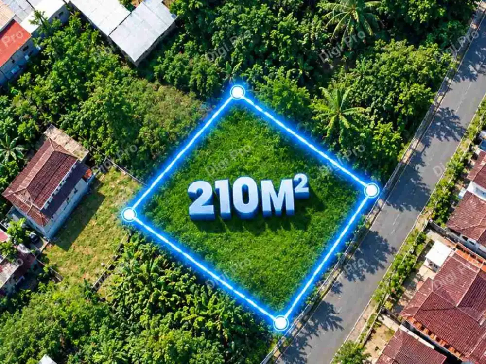Dijual Tanah Jl. DG Hayo Antang, SHM On Hand LT 210m2.