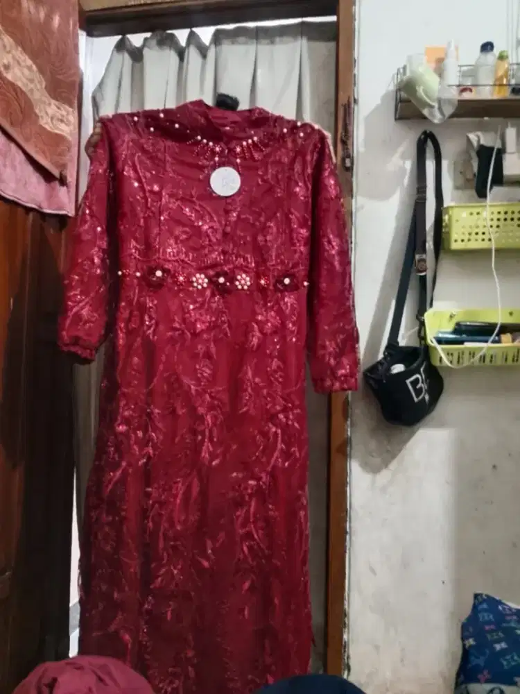 baju gamis barang masih baru