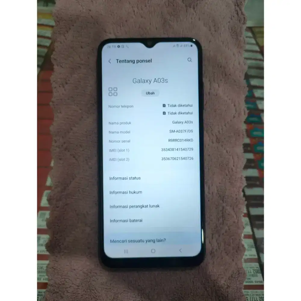 Dijual samsung a03s 4/64