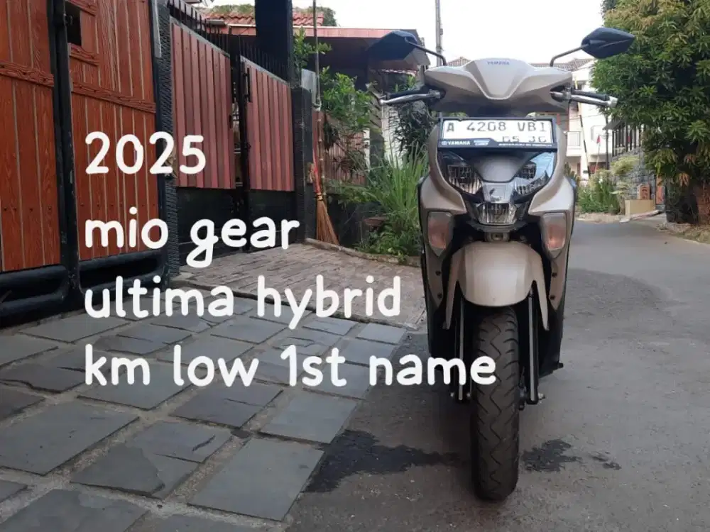 1st NAME KM LOW yamaha mio gear ultima hybrid 2025 mio hybrid tt vario