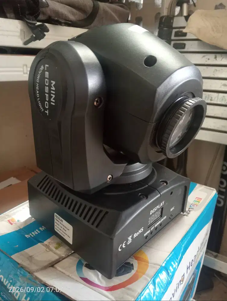 Mini moving beam