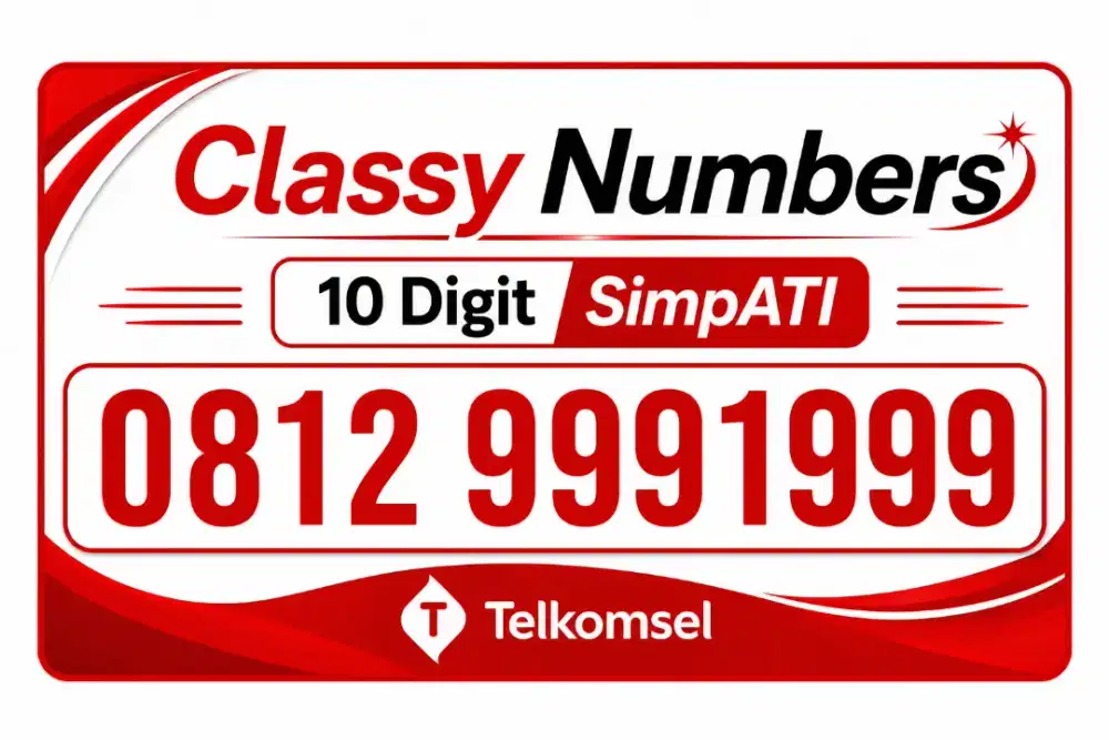 Nomor Cantik 10Digit Telkomsel