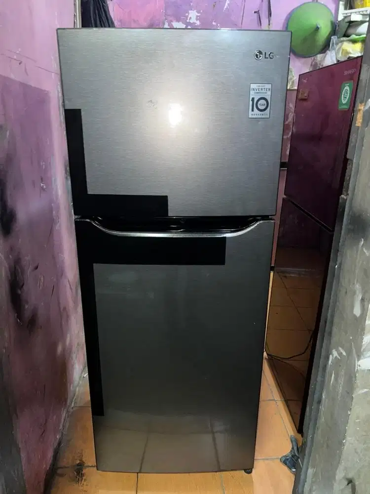 kulkas LG smart inverter 2 pintu
