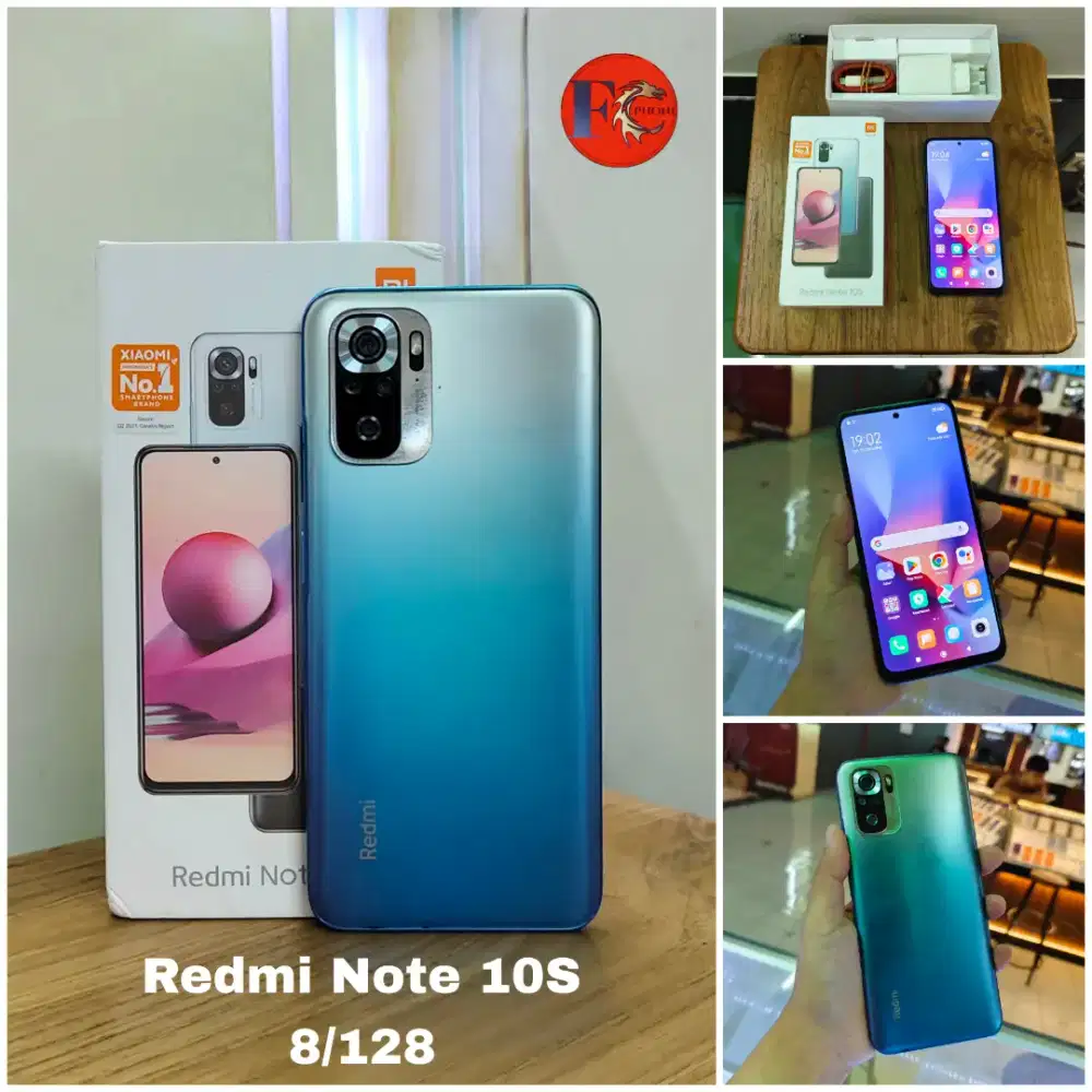 Jual Redmi Note 10S 8/128 Second