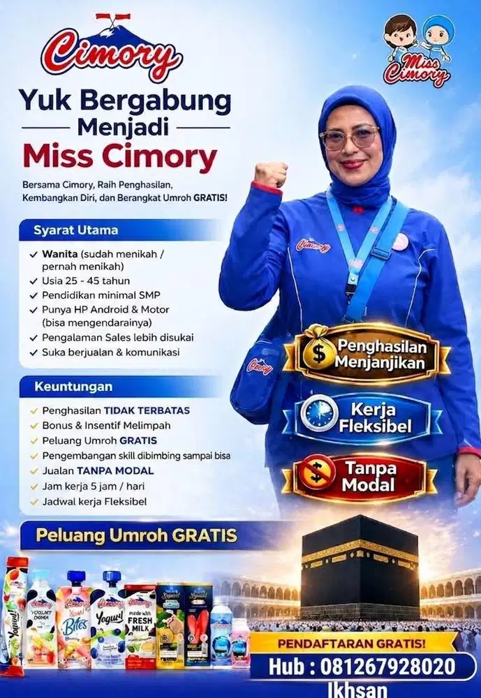 Info lowongan Pekerjaan Miss Cimory