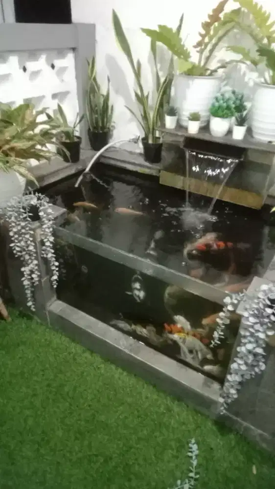 Jasa pembuatan kolam koi,