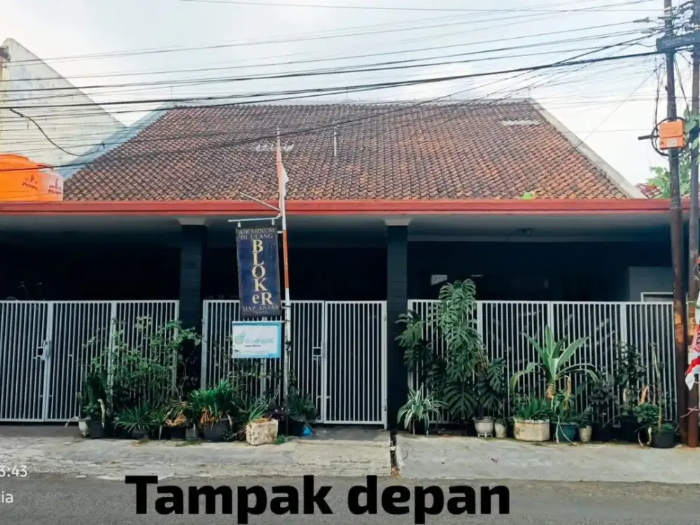 Rumah Siap Huni Jalan Utama di Komplek Margahayu Raya Bandung