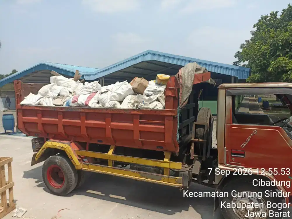 Jasa buang puing dan buang sampah proyek