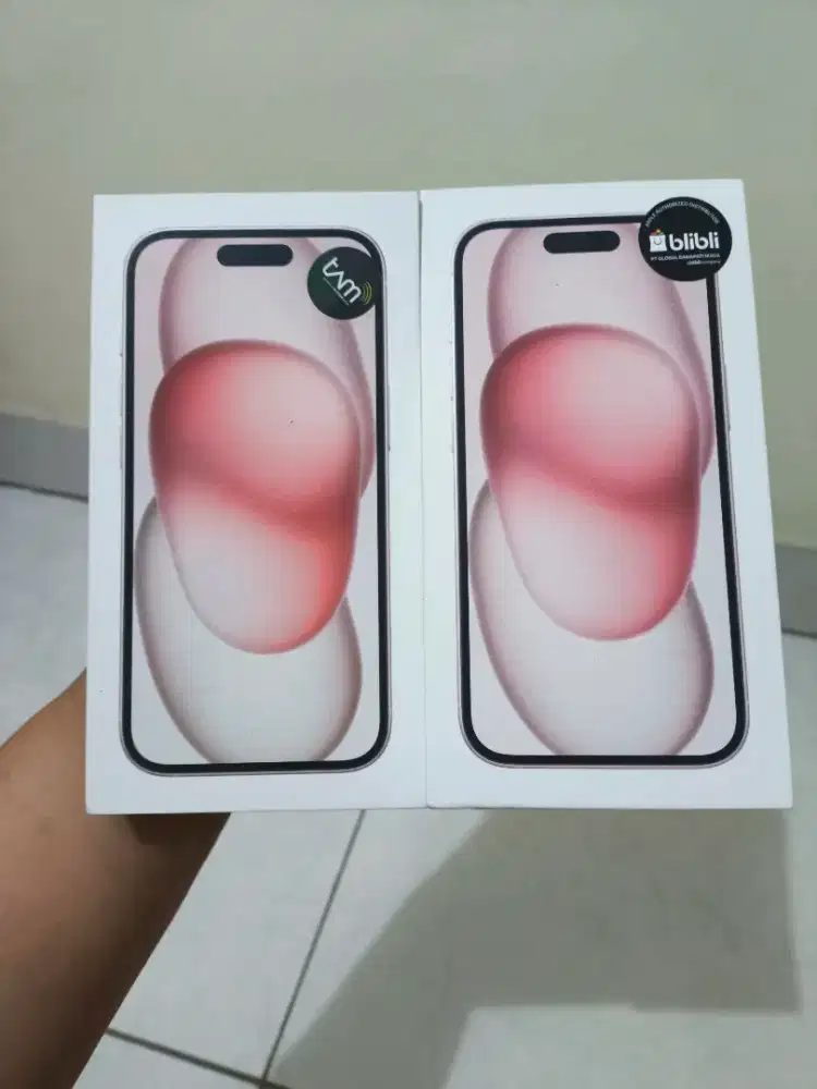 IPHONE 15 128GB PINK GARANSI RESMI