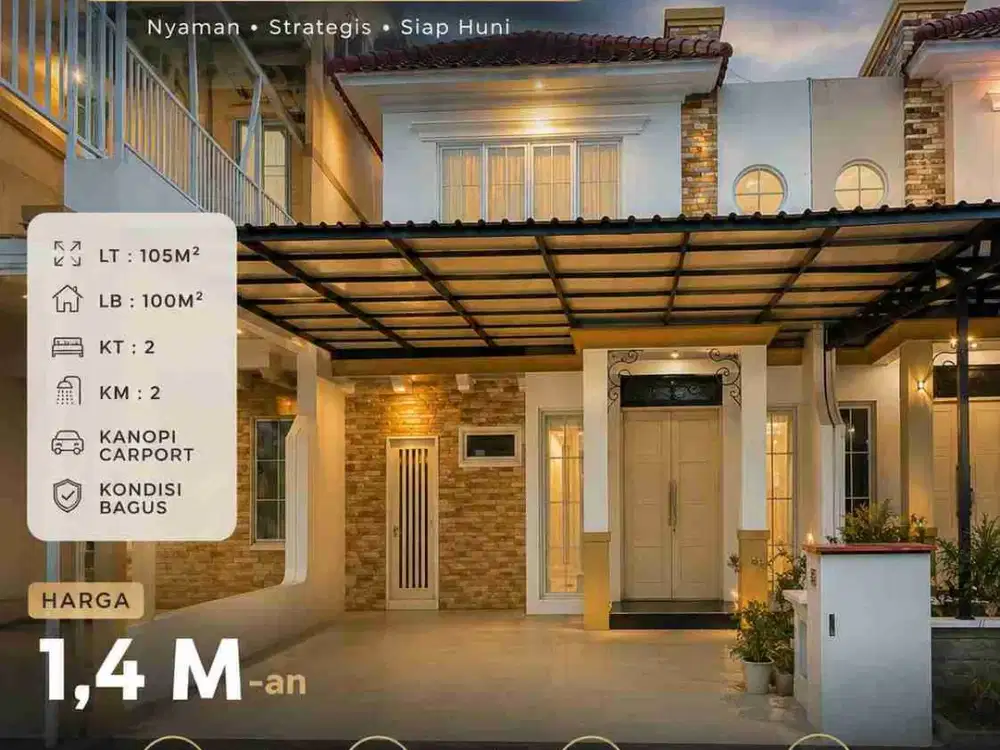RUMAH SECOND 2LT TERAWAT CITRALAND CELEBES HERTASNING