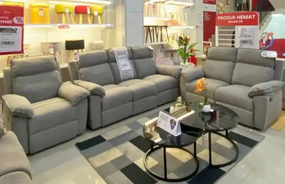 Jual Murah Sofa Set Reclainer Fabric by Selma