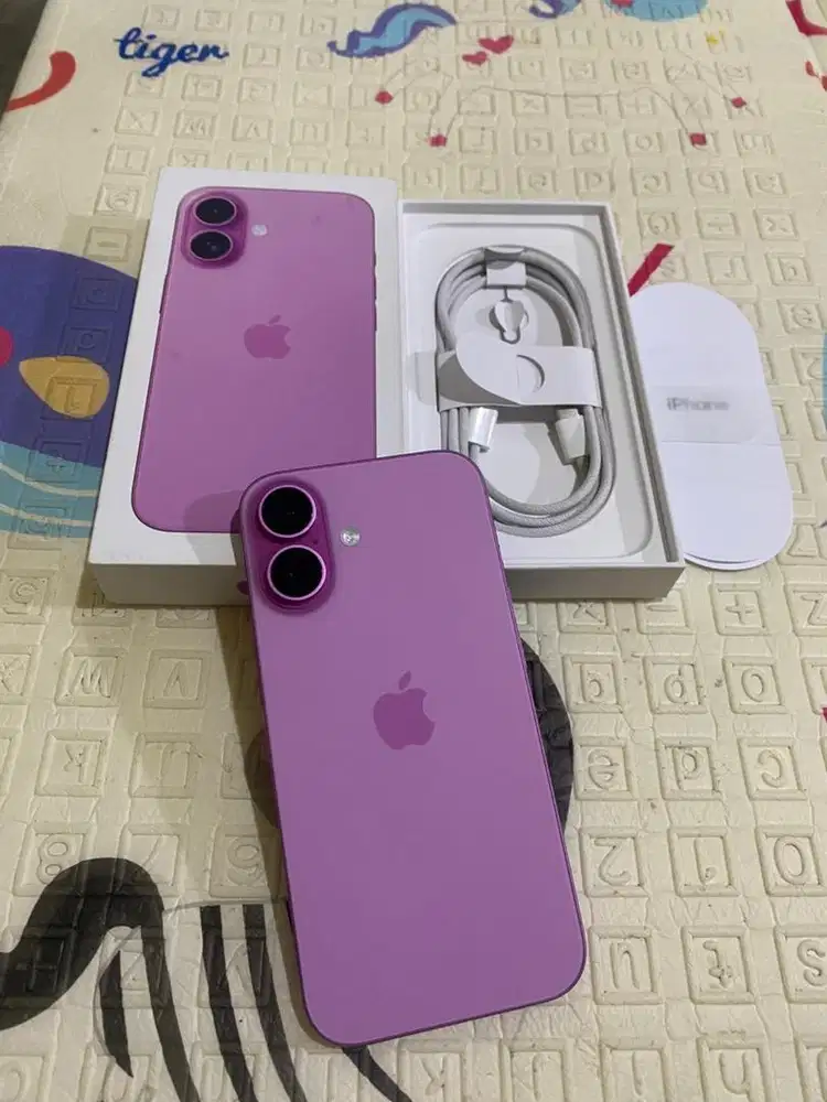 Iphone 16 128 GB Pink iBox Garansi ON Mei 2027
