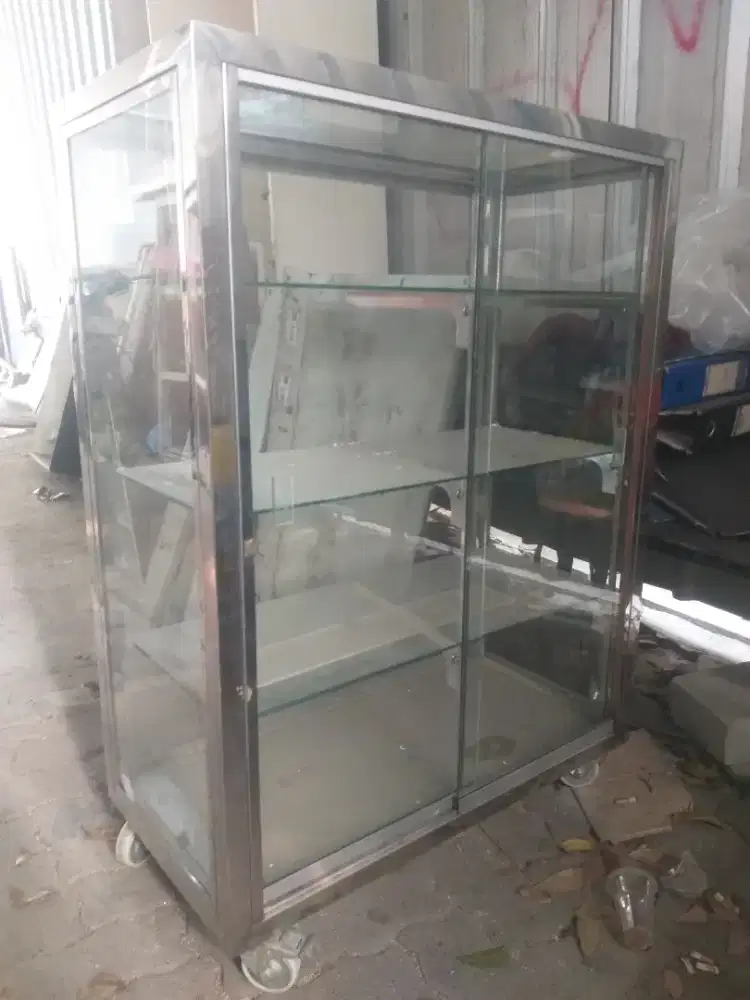 JUAL ETALASE STAINLES