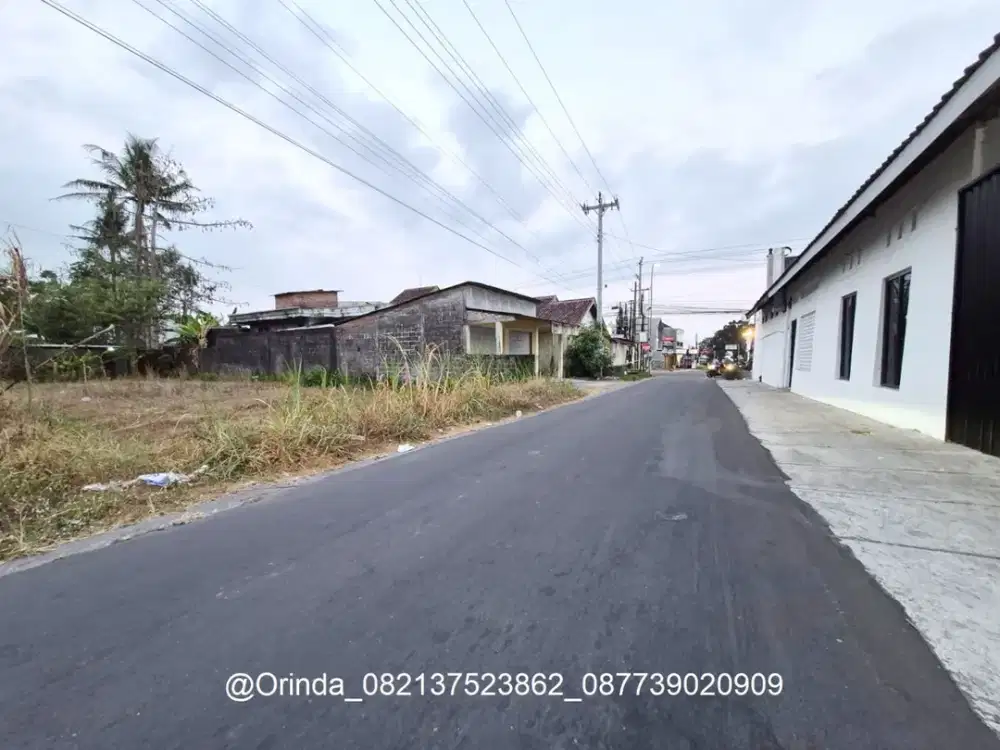 LT 284 LD 10 SHMP JL KALIURANG KM 13 TANAH KAVLING DEKAT KAMPUS UII JAKAL, BESI JANGKANG, KLIDON, CANDI, PANDANARAN COCOK RUMAH VILLA HOMESTAY, USAHA