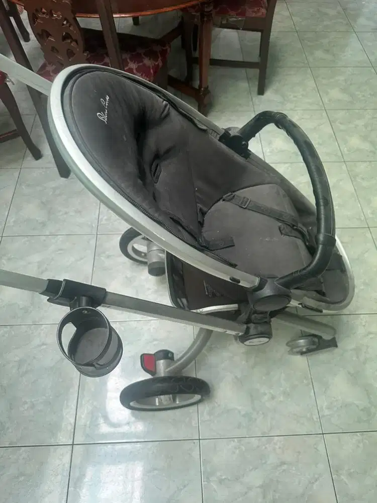 Stroller silver cross