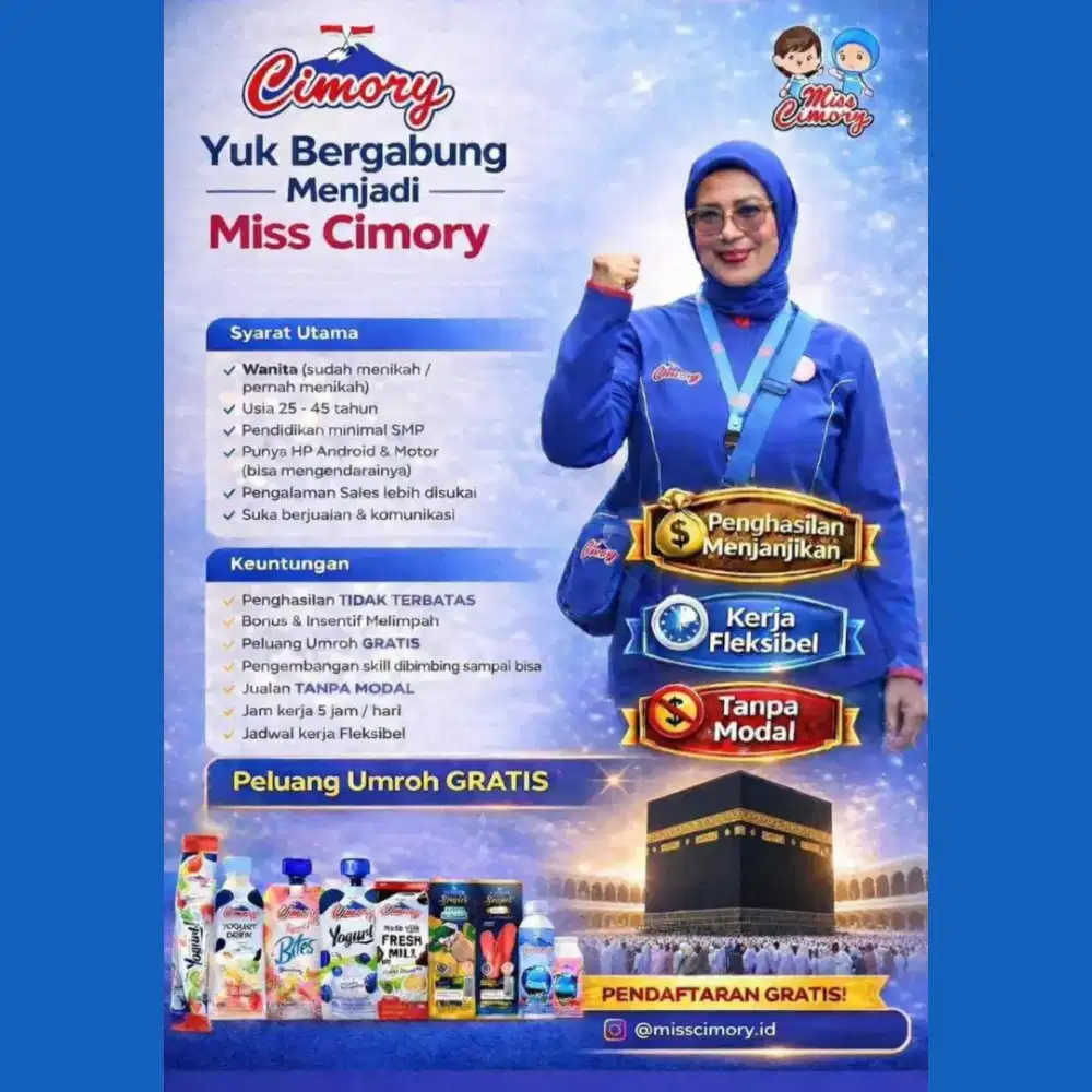 Lowongan Kerja Miss Cimory