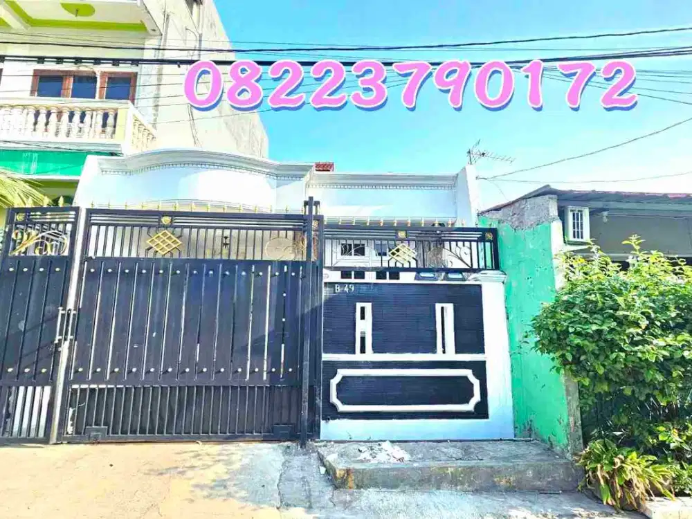 DIJUAL  DISEWAKAN CEPAT STRATEGIS Rumah di Komplek HII Kelapa Gading Timur, Jakarta Utara