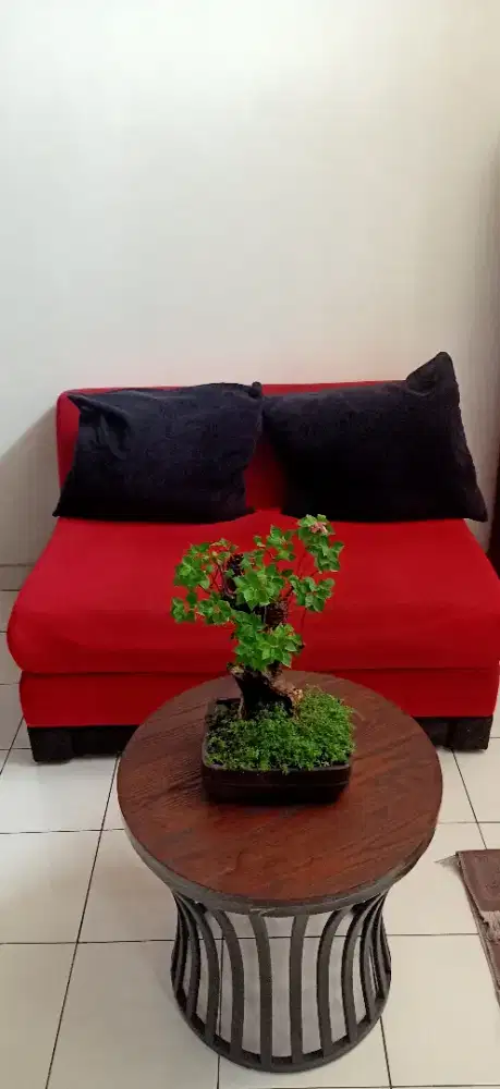 Sofa bed  merah mulus