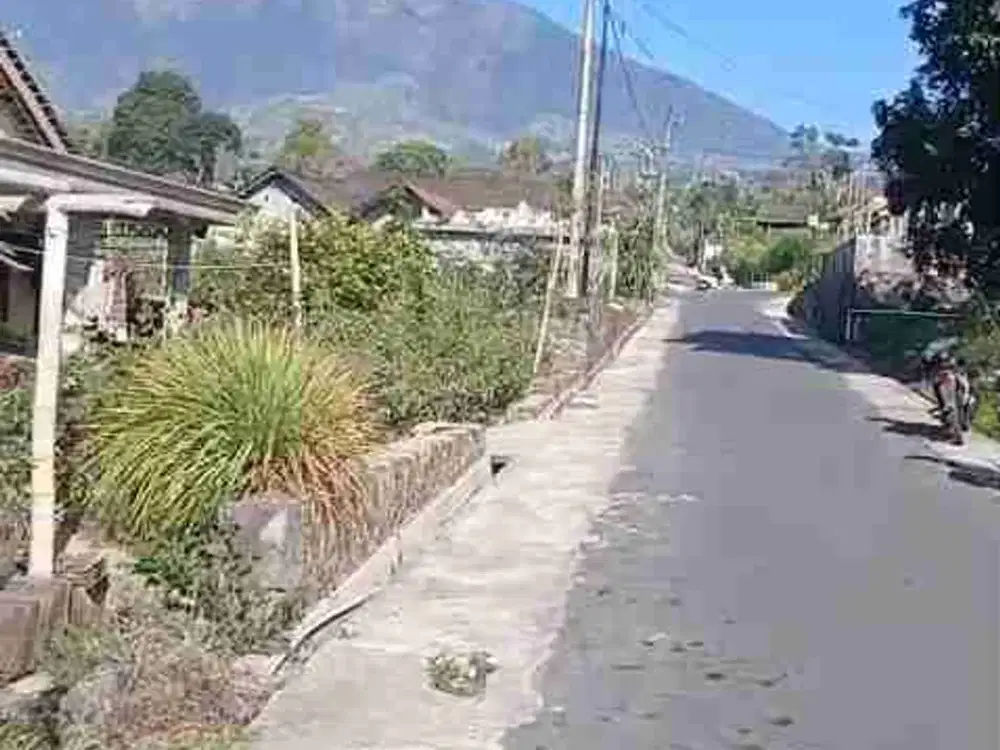 Dijual Tanah pekarangan pemandangan Gunung Di Cepogo Boyolali