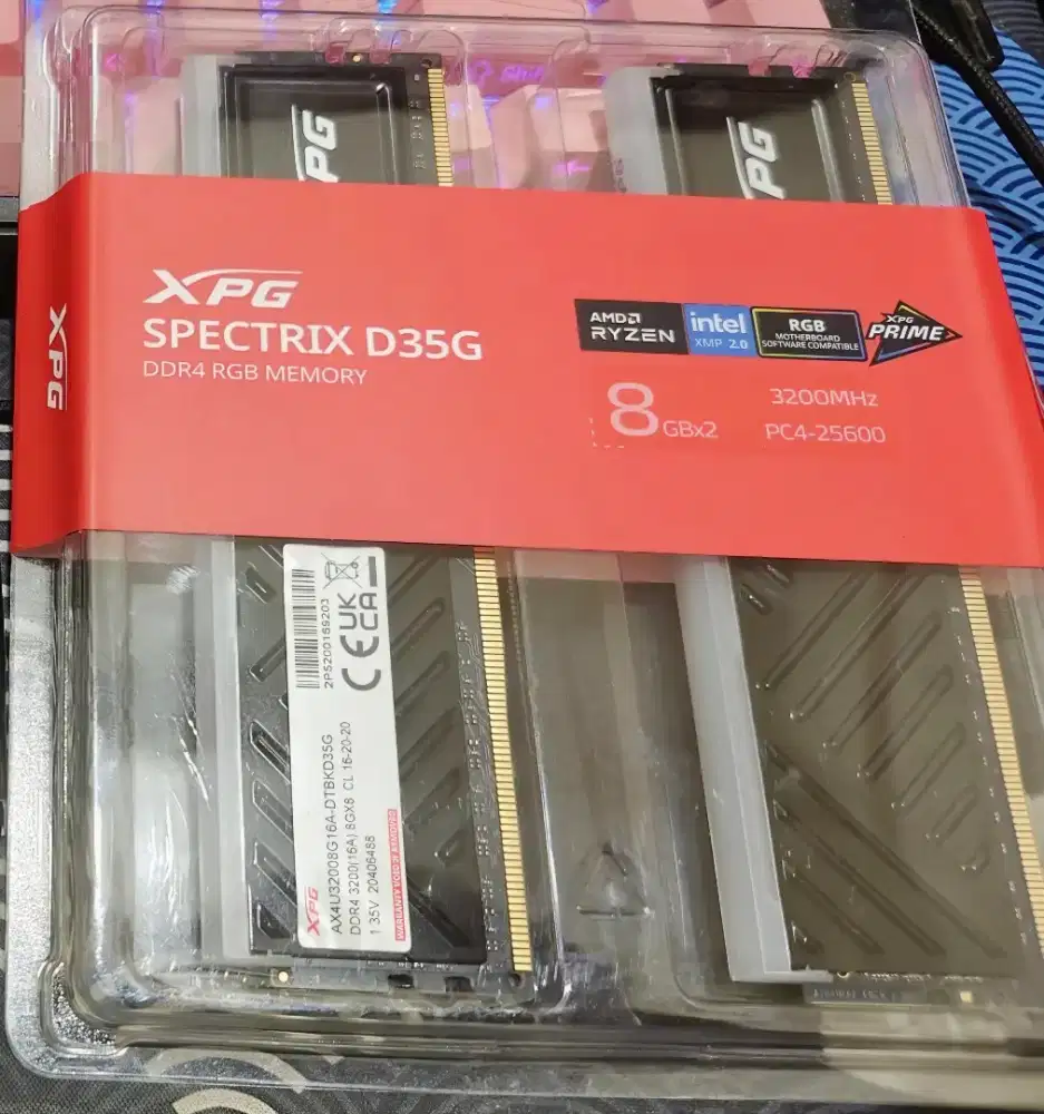 ram ddr 4 xpg strict rgb 16 gb 2 x 8 gb 3200 mhz