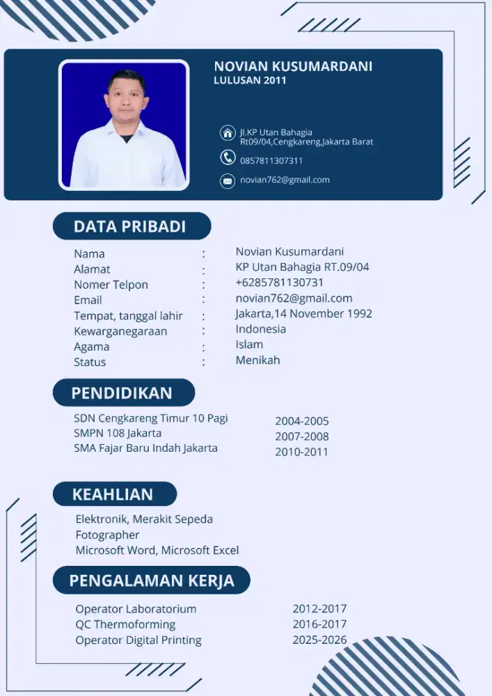 Mencari pekerjaan operator dtf printing, packing, laundry