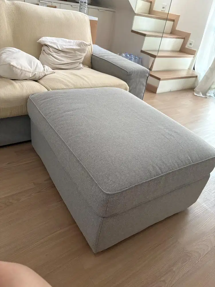 Ikea kivik bangku kaki pemyimpanan