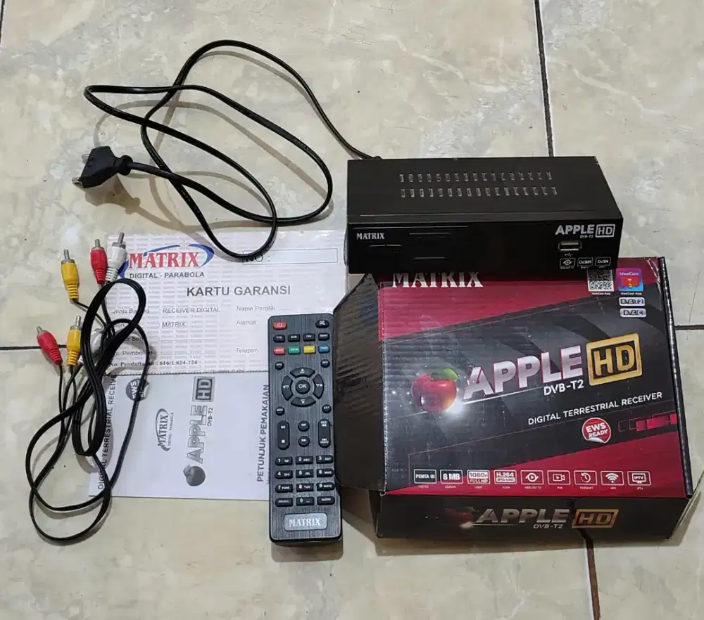 STB MATRIX APPLE MERAH normal # Preloved