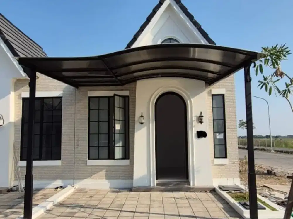 SEWA Rumah Bagru Gress 1 lantai Perum Mansion Nine, Lakarsantri-Surabaya Barat