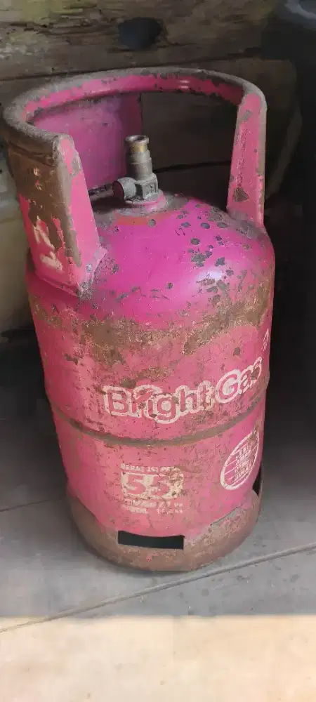 Tabung Bright Gas 5,5 kg Kosongan - Siap Tukar/Isi Ulang