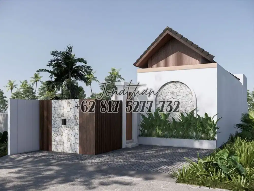 DIJUAL VILLA MODERN TROPIS 2BR FREEHOLD DI PANDAK GEDE TABANAN - Vsan