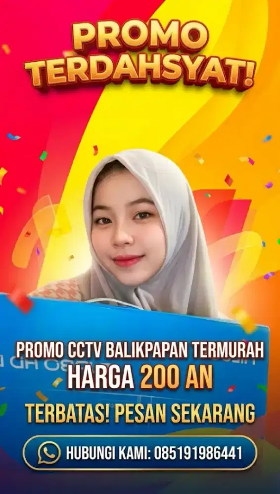 PROMO MURAH CCTV WIFI TERBARU