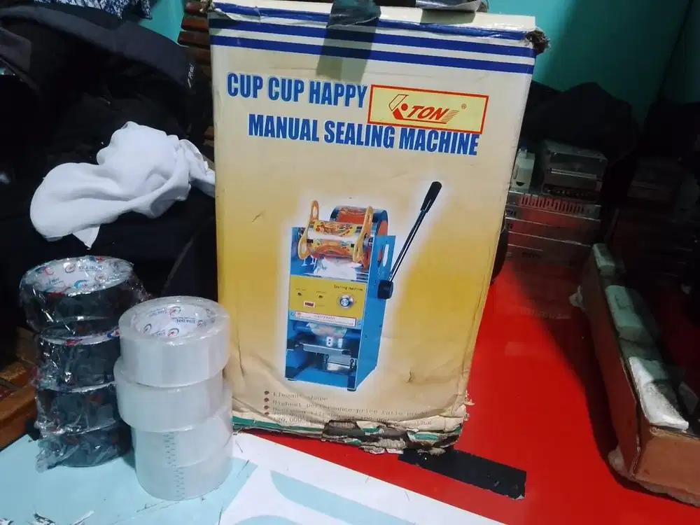 Cup sealer bekas rasa baru