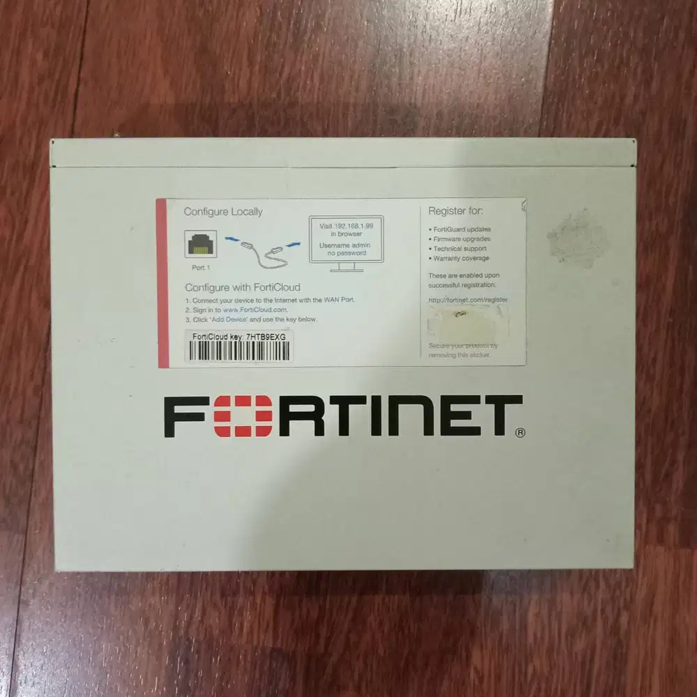 Fortinet Fortigate FG-60E Bekas tanpa Adaptor