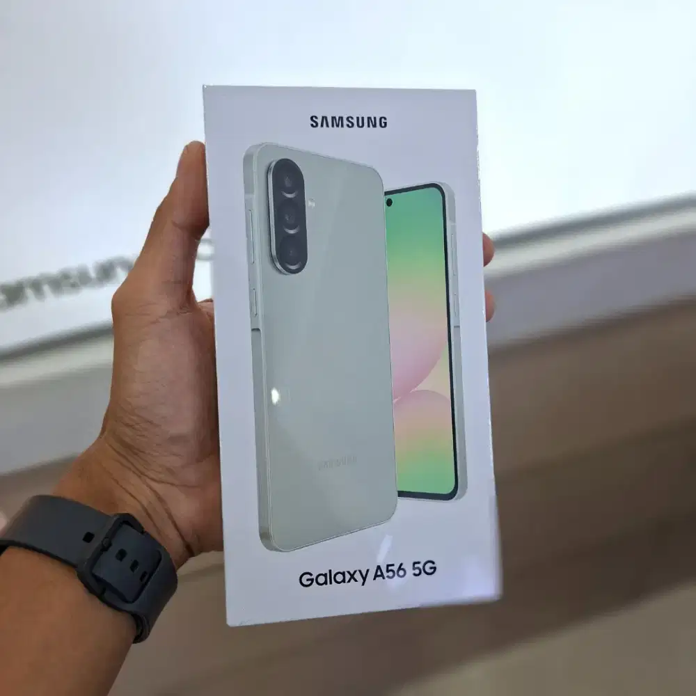 Samsung A56 12/256 Olive green garansi 1tahun