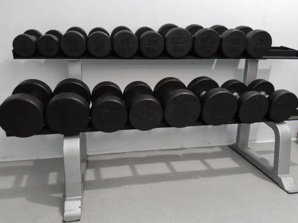 Dumbbell set lengkap 5kg - 25kg