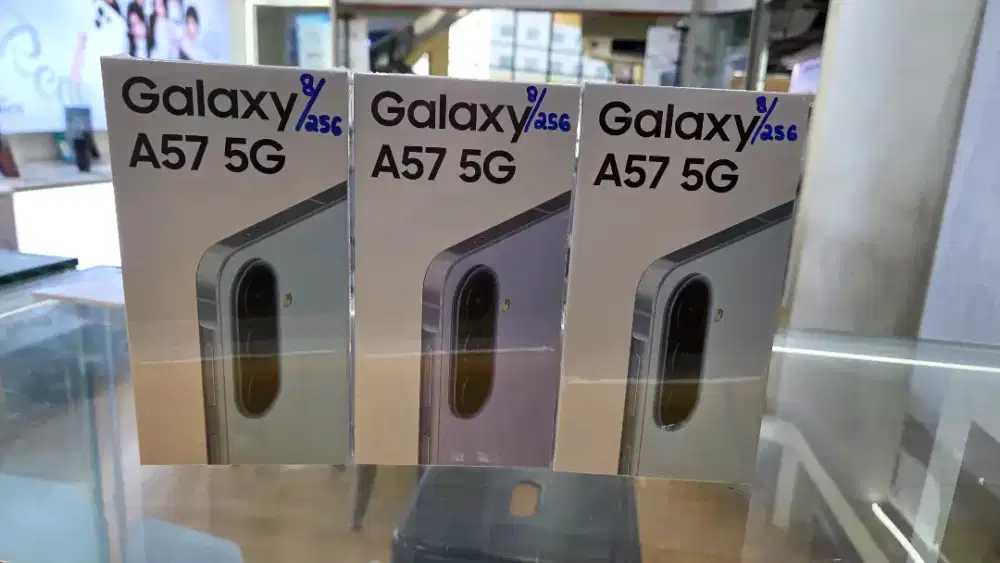 Samsung A57 5G 8+8/256 Baru garansi resmi