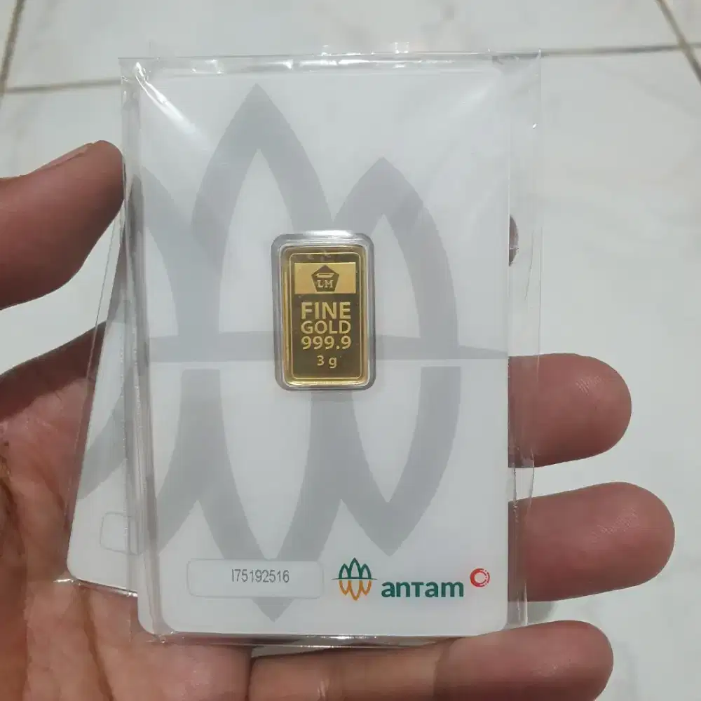 Emas Logam Mulia Antam 3 gram 2026 Surabaya Sidoarjo Gresik sekitarnya