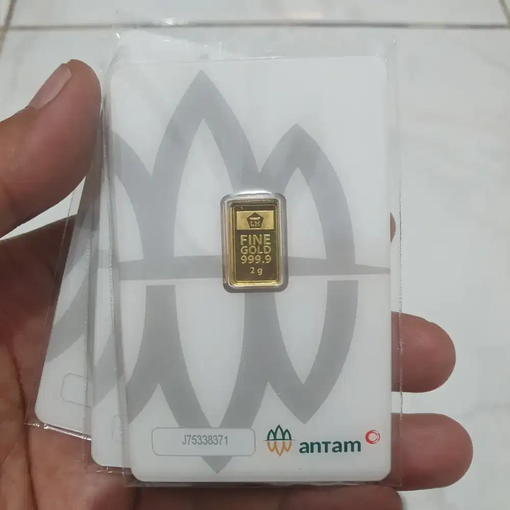 Emas Logam Mulia Antam 2 gram 2026 Surabaya Sidoarjo Gresik