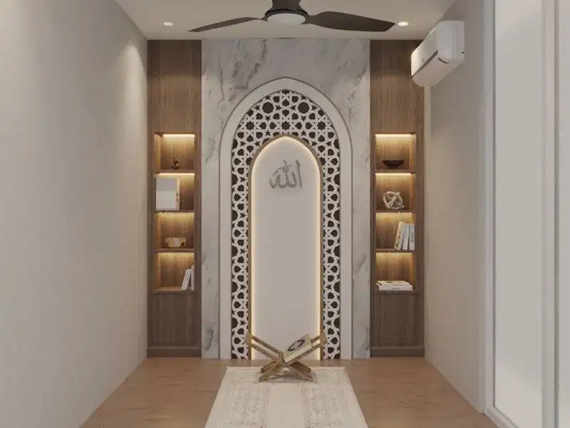 Transformasi Interior Musholla MIHRAB Modern Mewah di Pakuwon City
