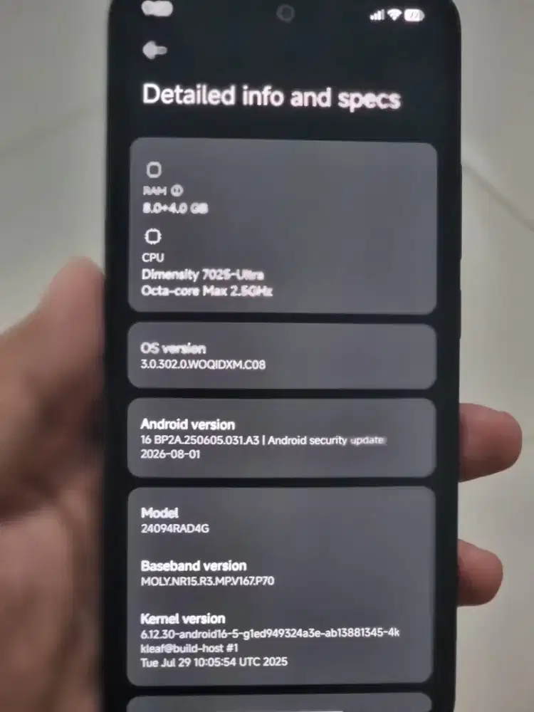 Xiaomi redmi note 14 5g