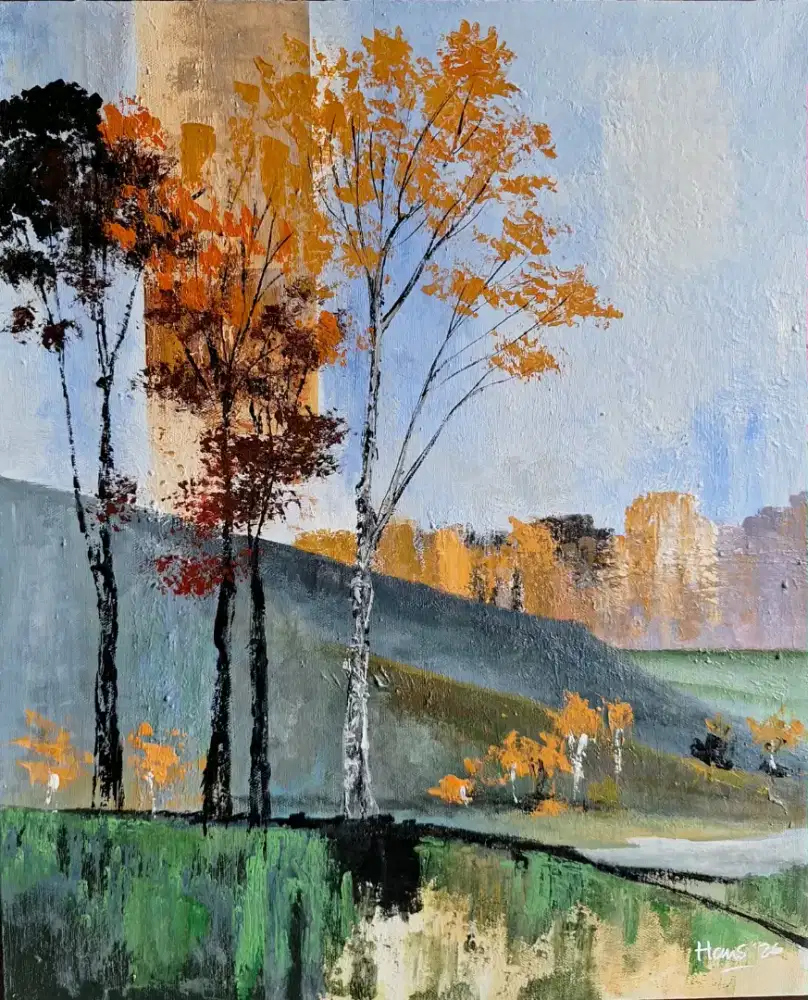 Lukisan Acrylic