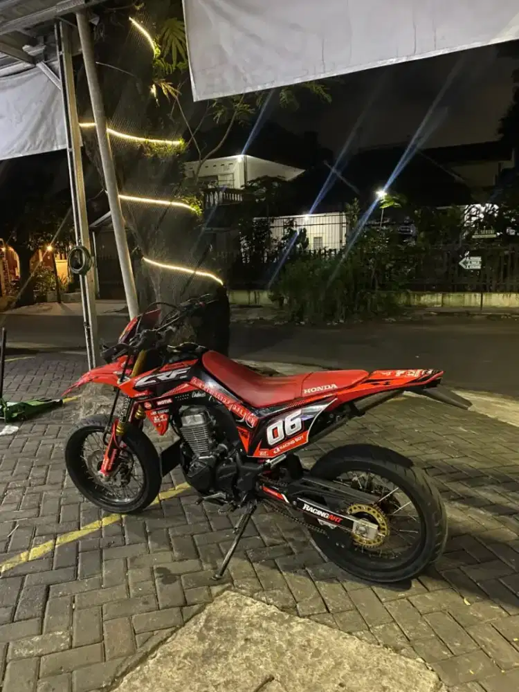 CRF 150L tahun 2022 pemakai pertama