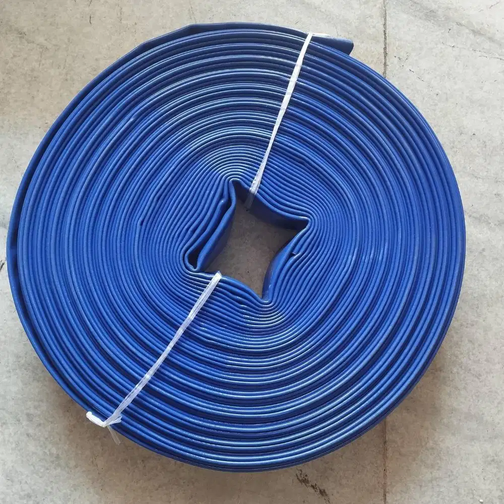 MAXPUMP Selang Terpal Suny Hose 6 Inch Biru 20 Meter untuk Irigasi