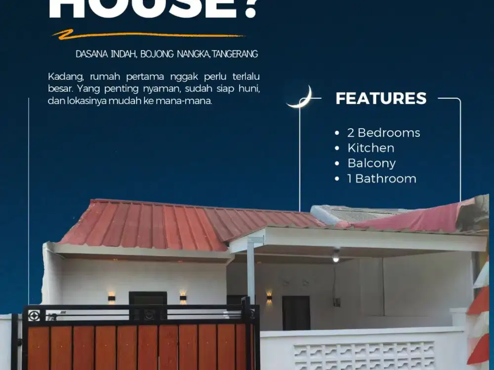 For sale rumah cantik siap huni 10 menit ke Gading Serpong